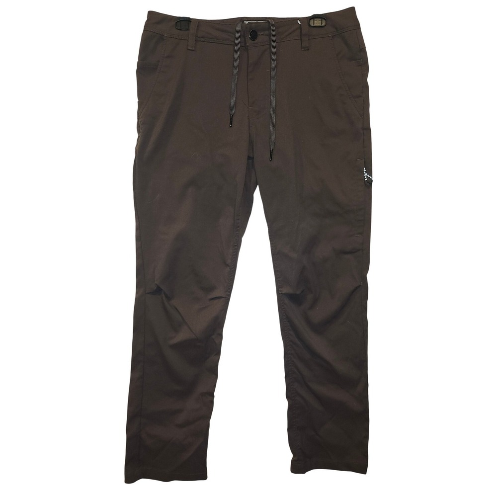 686 Everywhere Collection Relaxed Fit Pants Mens W30 L30 Brown Technical P-21069